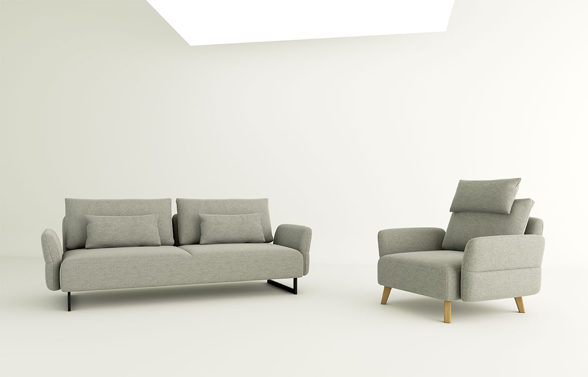 Mehka sedežna garnitura Motion udobna in mehka sedežna garnitura